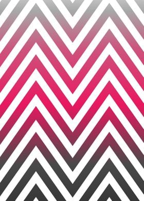 Zig zag pattern hot pink