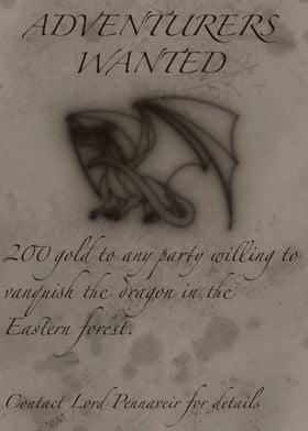 adventuers wanted 