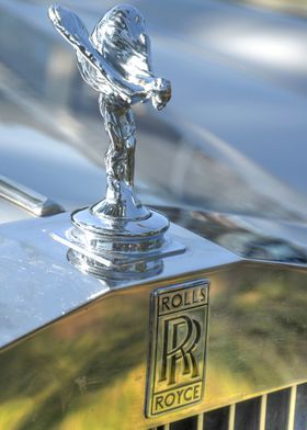 Vintage Rolls Royce car