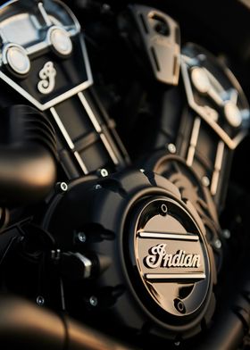 INDIAN MOTORCYCLE ENGINE