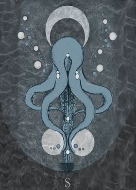 Octopus Dark Waters