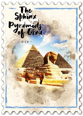 Sphinx Pyramids of Giza