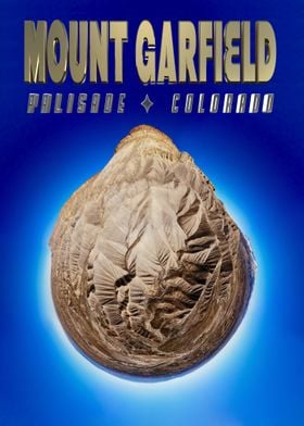 Mount Garfield Tiny Planet