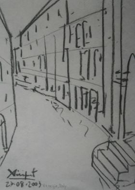 Drawing Landscape7 Venice