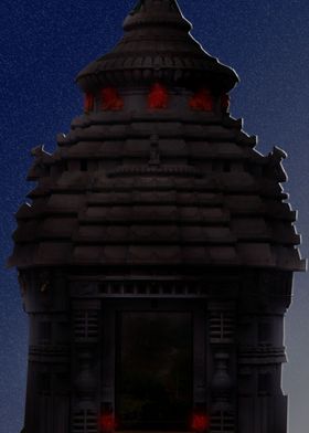 dark night temple