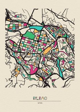 Bilbao Map