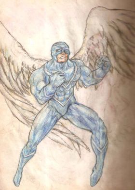 Blue Angel The Super Hero