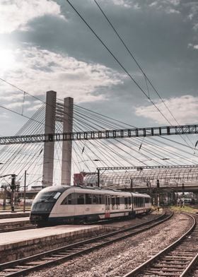 High speed fast train