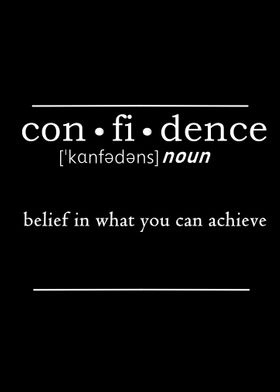 confidence