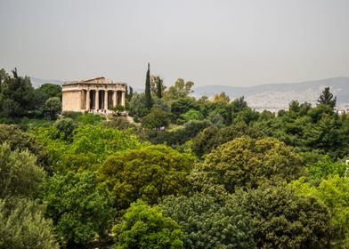 The Temple of Hephaestos 