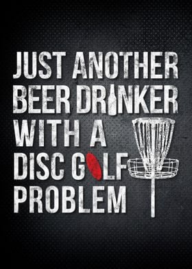 Disc Golf Beer Drinker