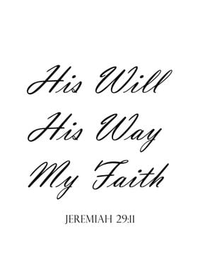 His Will