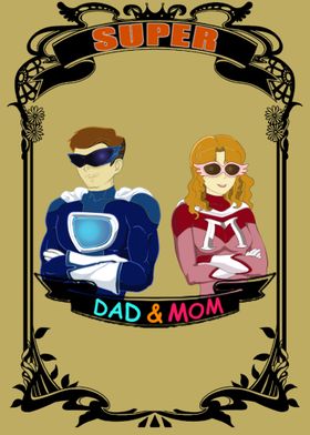 Super Dad and Mom APR19