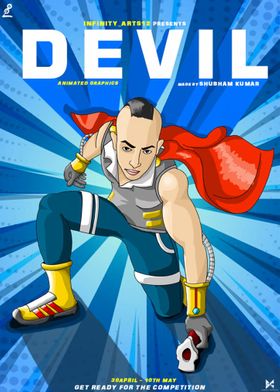 Devil D Comic Superhero N