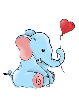 Sketched elephant