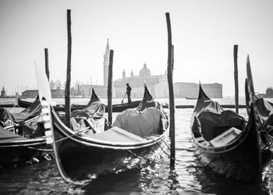 Gondola Venice Sunrise