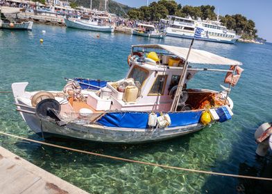 Boat Skiathos Town