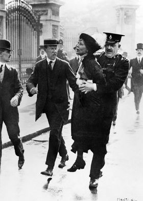 Suffrage Leader Arrested