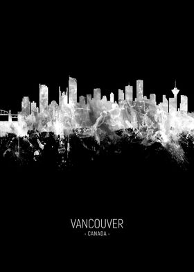 Vancouver Canada Skyline
