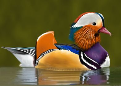 Mandarin Duck 