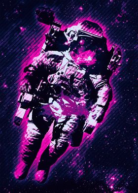 Human in space