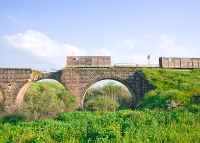 bridge over Jordan river 