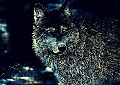 Wolf Digital Art