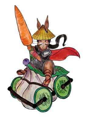 Garikku the Vegan Samurai