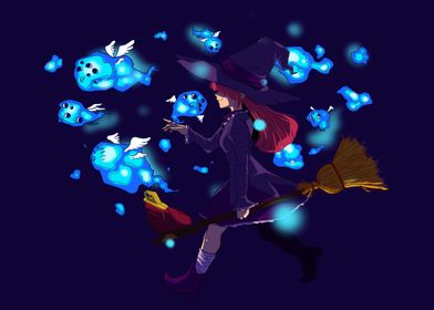 Witch illustration