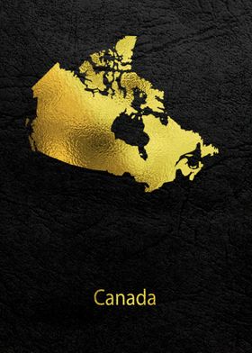 Golden Map Art Canada