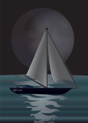 SV Wild Free Night Sail