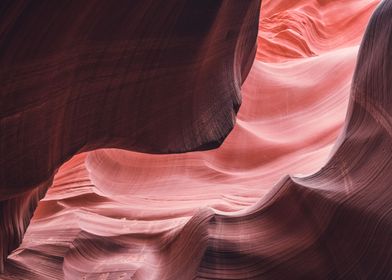 A wave in Antelope Canyon