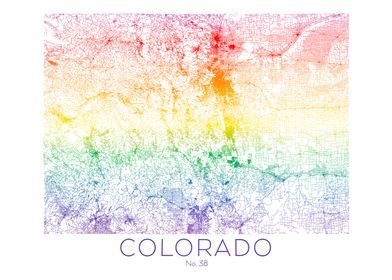 Colorado State Map