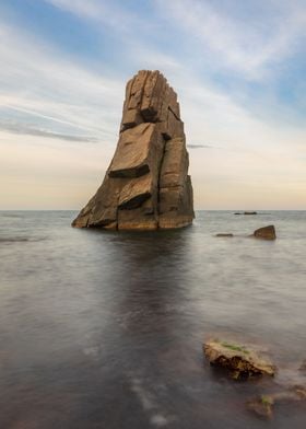 The rock at sunset