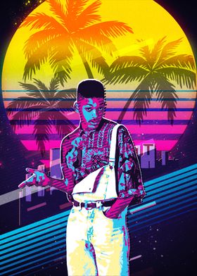 Fresh Prince retro art