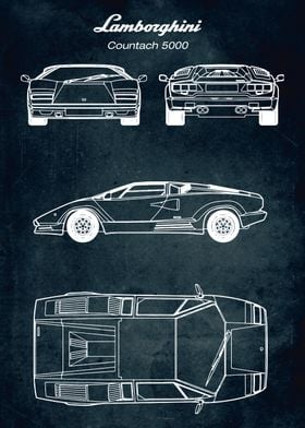 No114 Lamborghini Countach