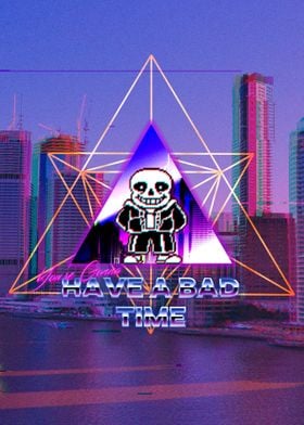 Sans Bad Time Aesthetic