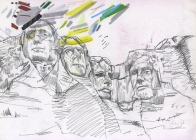 Rushmore drawing