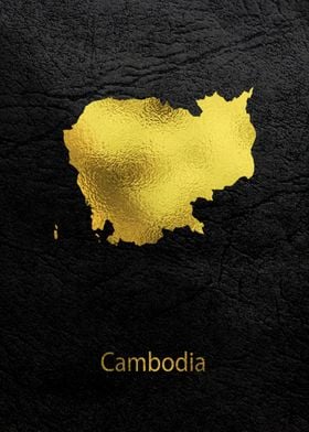 Golden Map Art Cambodia