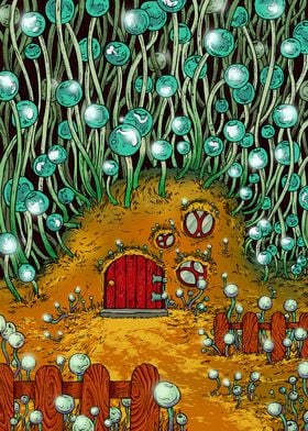 Mushroom forest