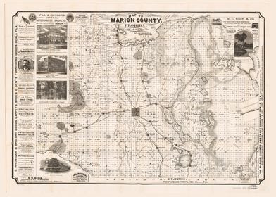 Marion County Florida 1892