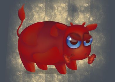 The Angry Red Cow