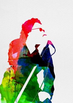 INXS Watercolor