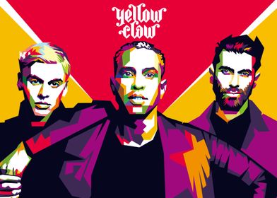 Yellow Claw In Pop Art