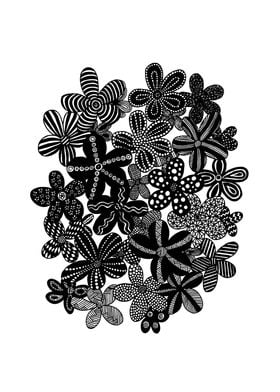 Zentangle Flowers