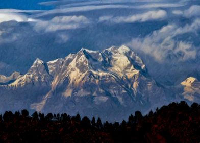 Chaukhamb Peak India