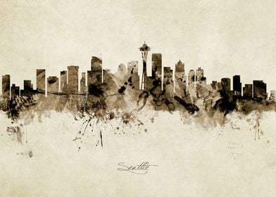 Seattle Washington Skyline