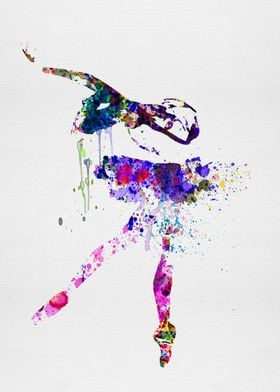 Ballerina Watercolor II