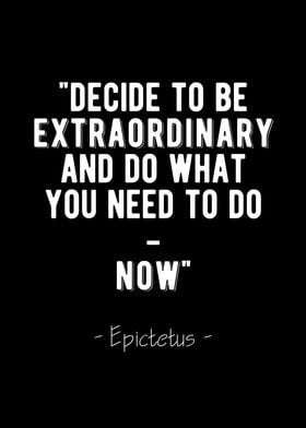 Be Extraordinary Quote