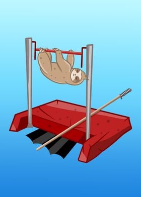 Sloth Pole Vault